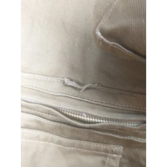 Safari Club Mens XL Khaki Cotton Fishing Utility Vest Multi Pocket Photography - Picture 11 of 14